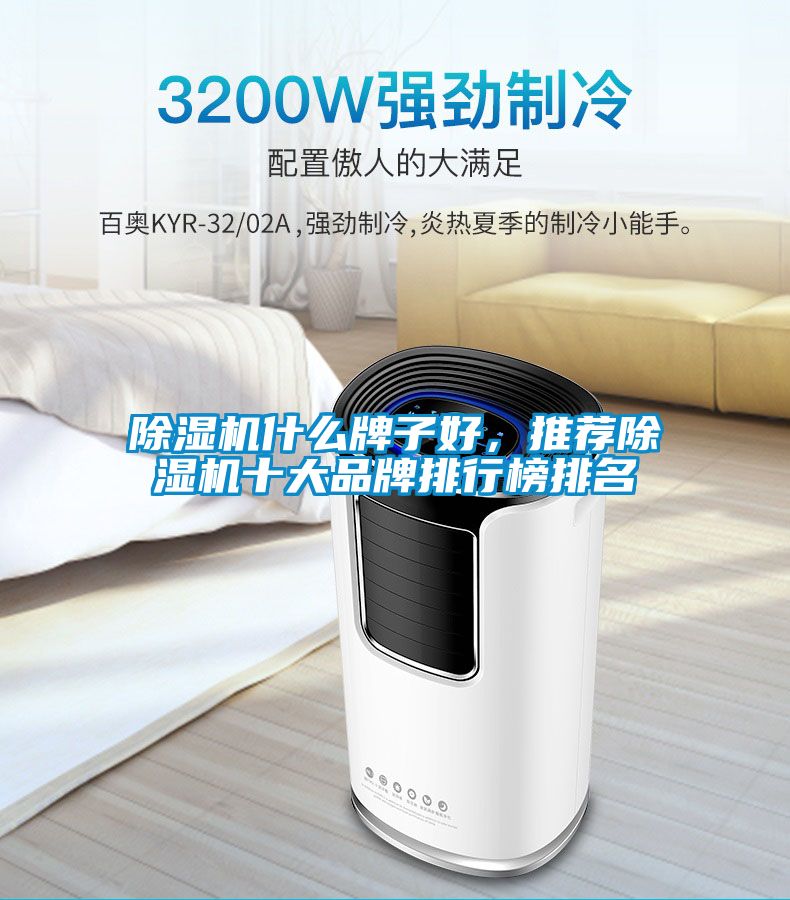 除濕機什么牌子好，推薦除濕機十大品牌排行榜排名