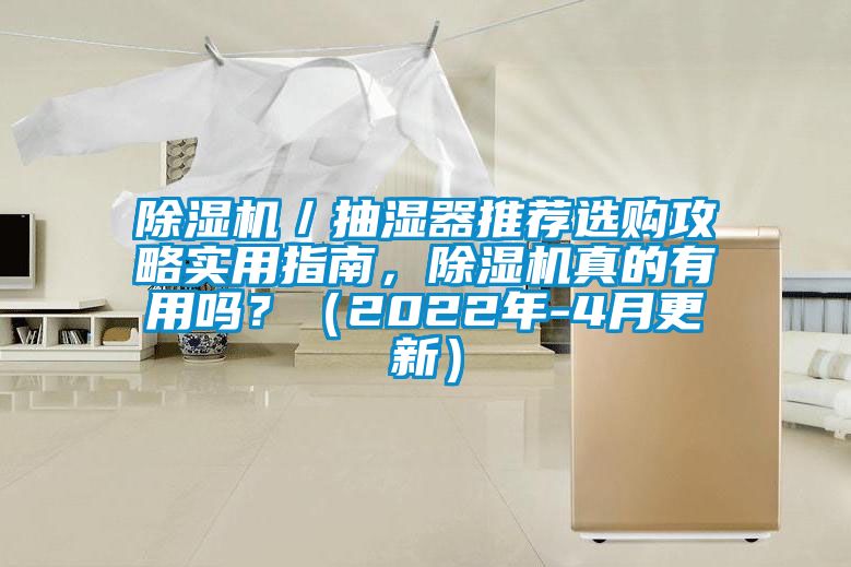 除濕機(jī)／抽濕器推薦選購(gòu)攻略實(shí)用指南，除濕機(jī)真的有用嗎？（2022年-4月更新）