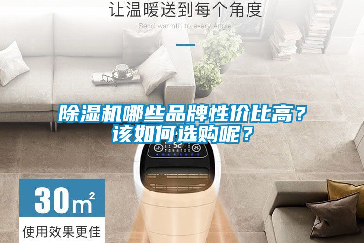 除濕機(jī)哪些品牌性價比高？該如何選購呢？