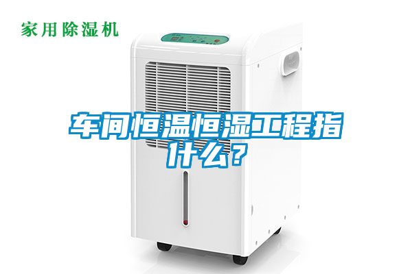 車(chē)間恒溫恒濕工程指什么？
