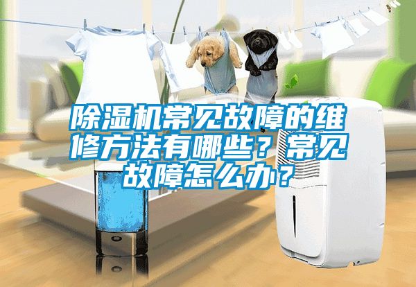 除濕機常見故障的維修方法有哪些？常見故障怎么辦？