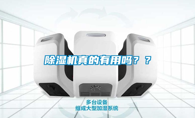 除濕機真的有用嗎？？