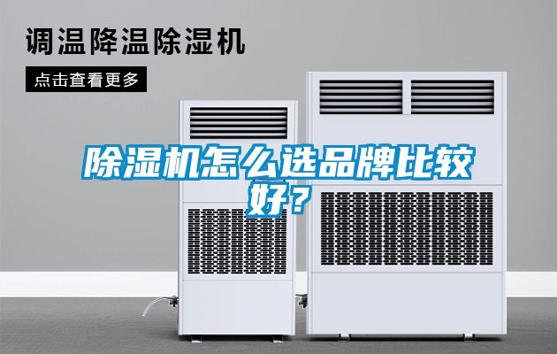 除濕機(jī)怎么選品牌比較好？