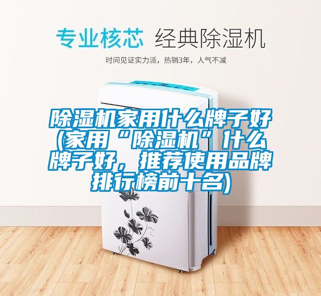 除濕機(jī)家用什么牌子好(家用“除濕機(jī)”什么牌子好，推薦使用品牌排行榜前十名)