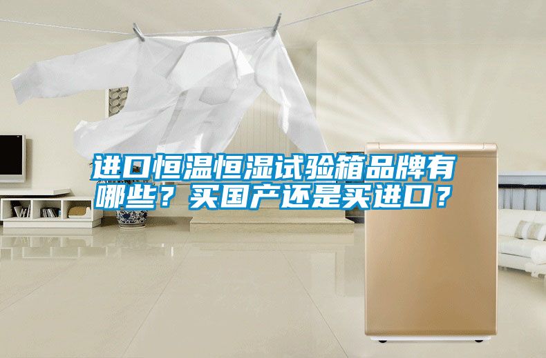 進(jìn)口恒溫恒濕試驗(yàn)箱品牌有哪些？買國(guó)產(chǎn)還是買進(jìn)口？
