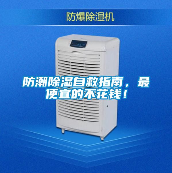 防潮除濕自救指南，最便宜的不花錢！