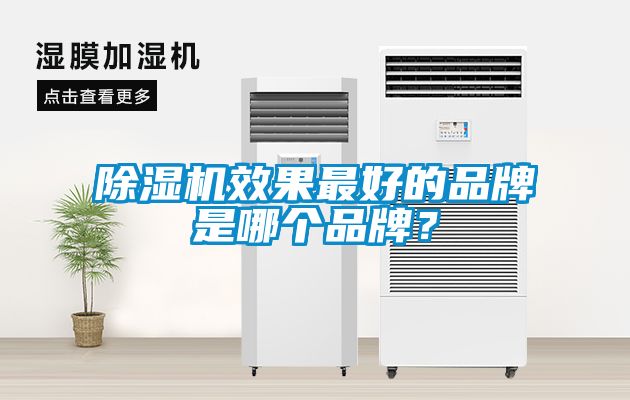 除濕機效果最好的品牌是哪個品牌？