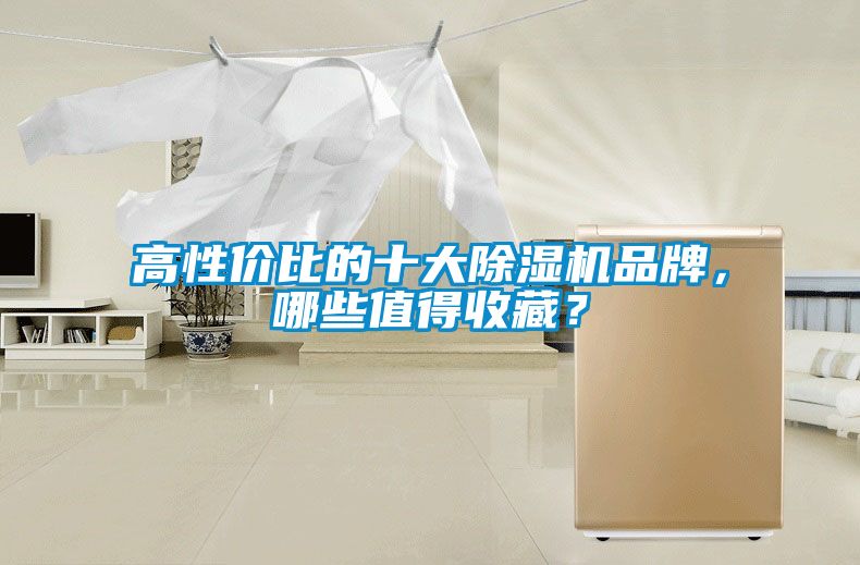 高性價比的十大除濕機品牌，哪些值得收藏？