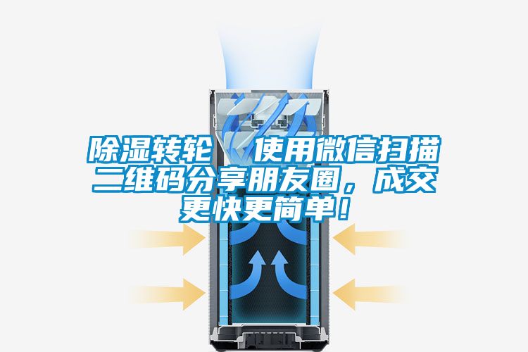 除濕轉(zhuǎn)輪  使用微信掃描二維碼分享朋友圈，成交更快更簡(jiǎn)單！