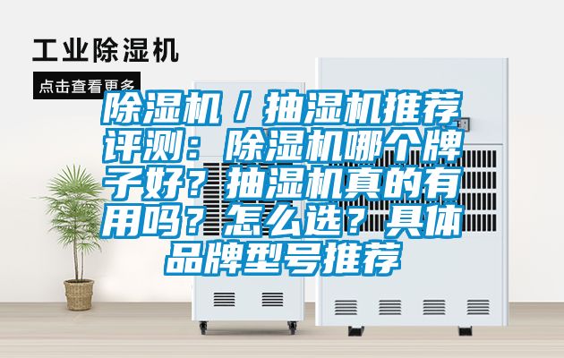 除濕機(jī)／抽濕機(jī)推薦評(píng)測(cè)：除濕機(jī)哪個(gè)牌子好？抽濕機(jī)真的有用嗎？怎么選？具體品牌型號(hào)推薦